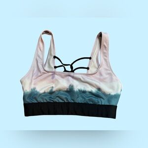 VICTORIAS SECRET PINK STRAPPY BACK BACK SPORTS BRA